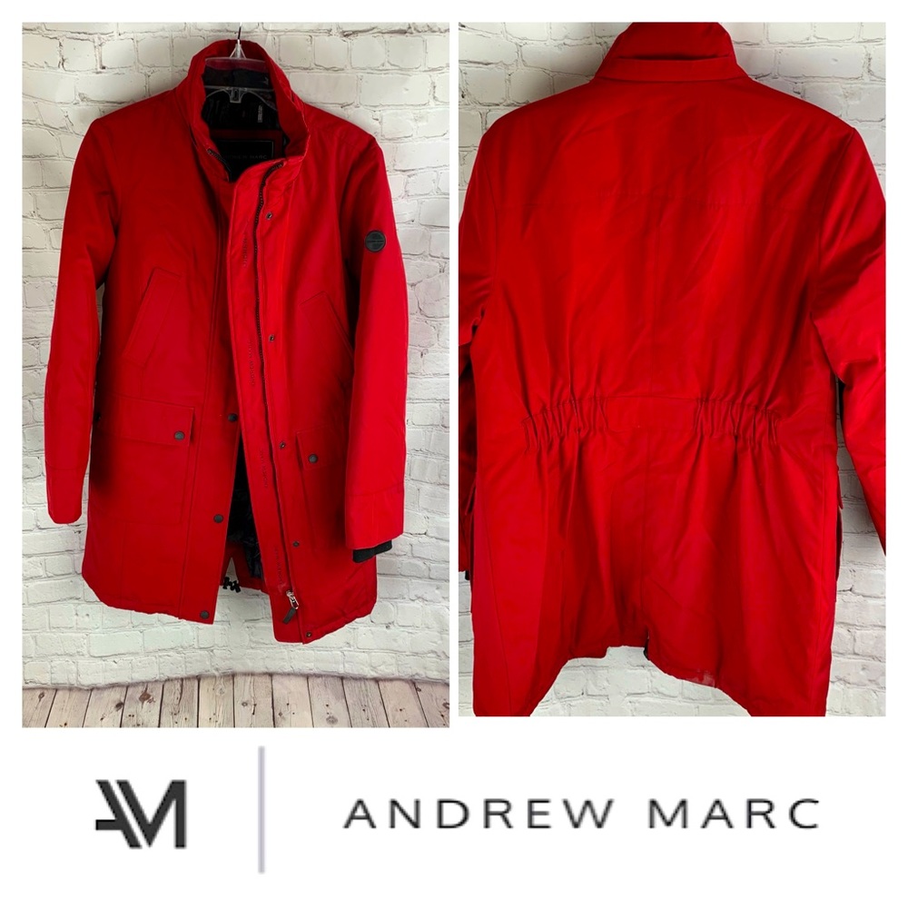 ❄️Andrew Marc Super Warm Red Coat